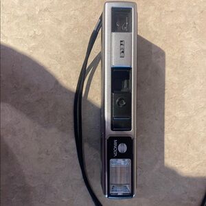 Minolta Vintage Camera in Silver and Black